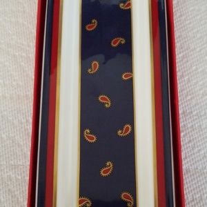 Minton porcelain paisley tray by Jean Muir